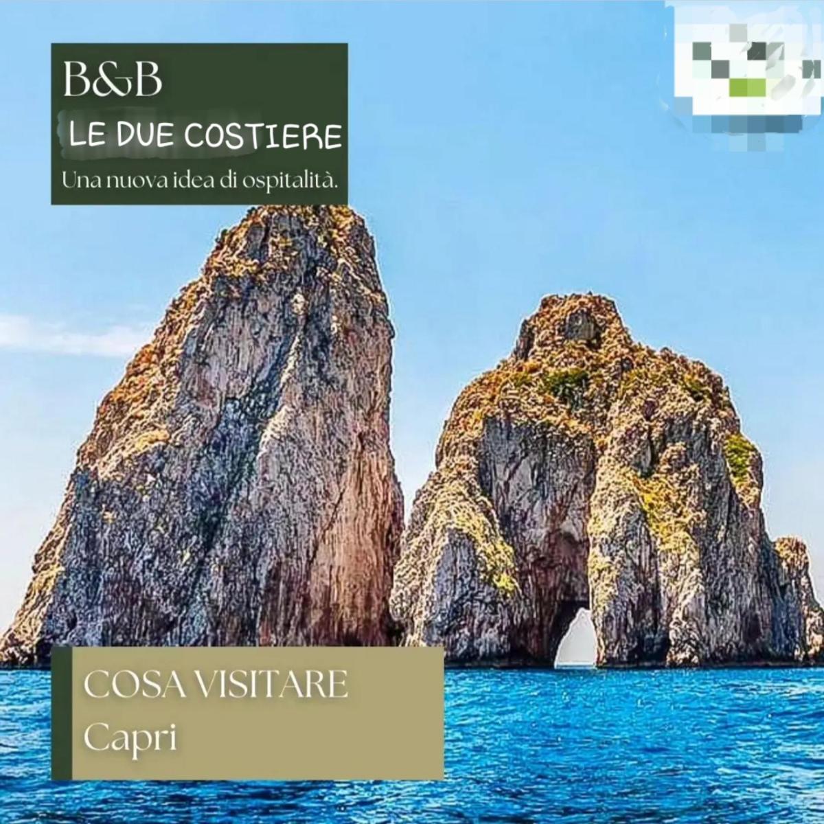 B&B Le Due Costiere Salerno Bagian luar foto