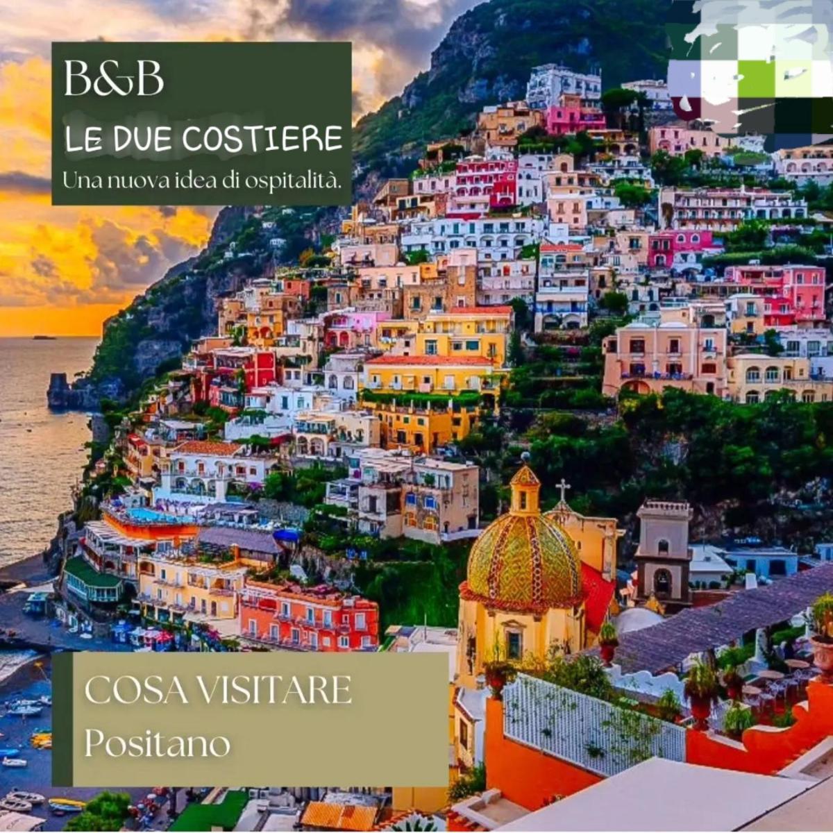 B&B Le Due Costiere Salerno Bagian luar foto